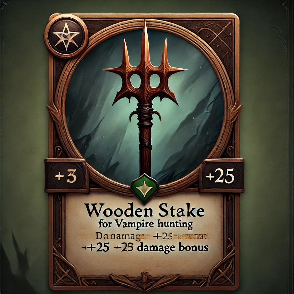 Wooden Stake